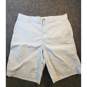 Footjoy Golf Shorts Light Blue Striped Men's Size 34 FJ Chino